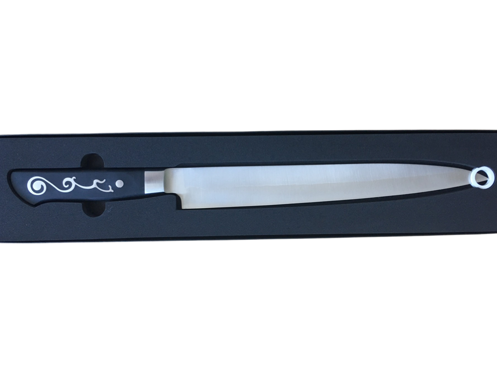 Japanese Sashimi Knife - 10 ¾" / 270 mm. 3033 Right  Handed-I.O. SHEN Master Grade Handcraft Laminated (Copy)