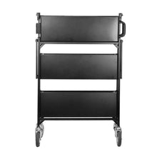 Master Grade Collapsible 3-Tier Utility Cart - BC-3000 Easy to move on uneven surfaces