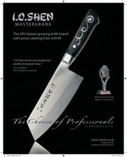 I.O. SHEN Master Grade Japanese Handcraft Laminatet Chef Knife MSH Ryoba - 8 Â¼ 