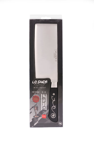 I.O. SHEN Master Grade Japanese Handcraft Laminated Khay Dee Deba - Chef Knife 4Â½" / 115 mm