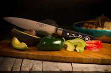 I.O. SHEN Master Grade Handcraft Laminated Oriental Slicing Chef Knife - 6 Â¾