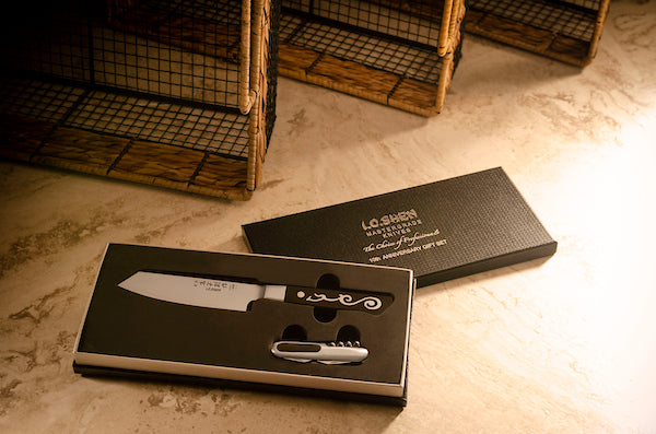 I.O. Shen Knife Bone Structure Collector Edition ~Chai Khom Slicer 5"