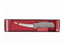 5½ Flexy Boning Butcher Chef Knife; F-L3-0313-KR  Grey Handle with 3-layer Premium ErDon Steel (Center layer HRC 62ª, outer layer 10ª)