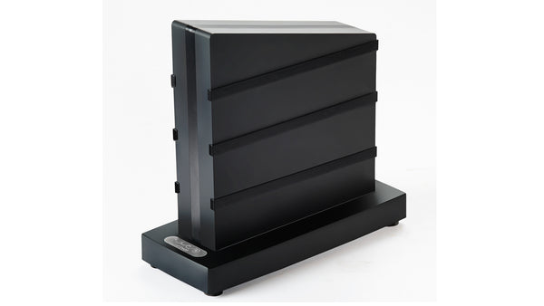 White Corundum Ceramic Rod with 2 stripes Impact-resistant Knife Sharpener Mohs 9, Length 11" Diameter 0.7"