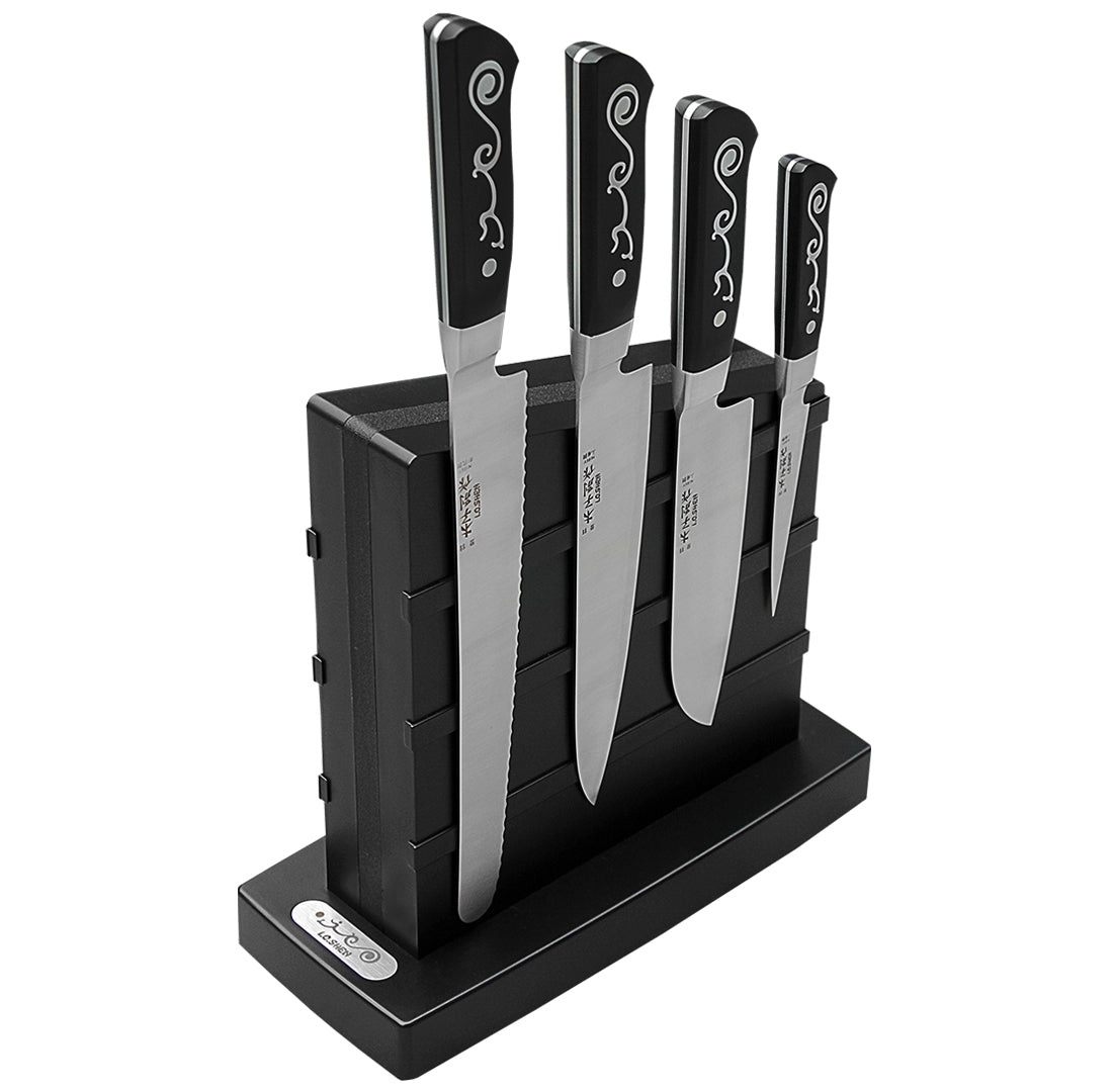 White Ceramic Rod Impact-resistant Straight End Cap Knife Sharpener Length 10" Diameter 0.65" Mhs 9