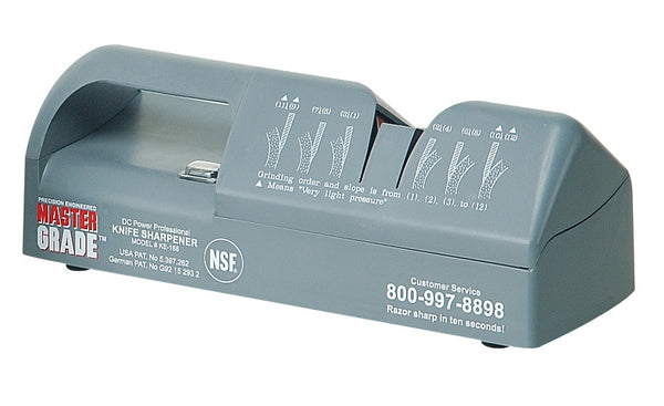 Electric Knife Sharpener MG-1001 -DC POWER  HD  - 110V NSF and UL Commercial Certified.