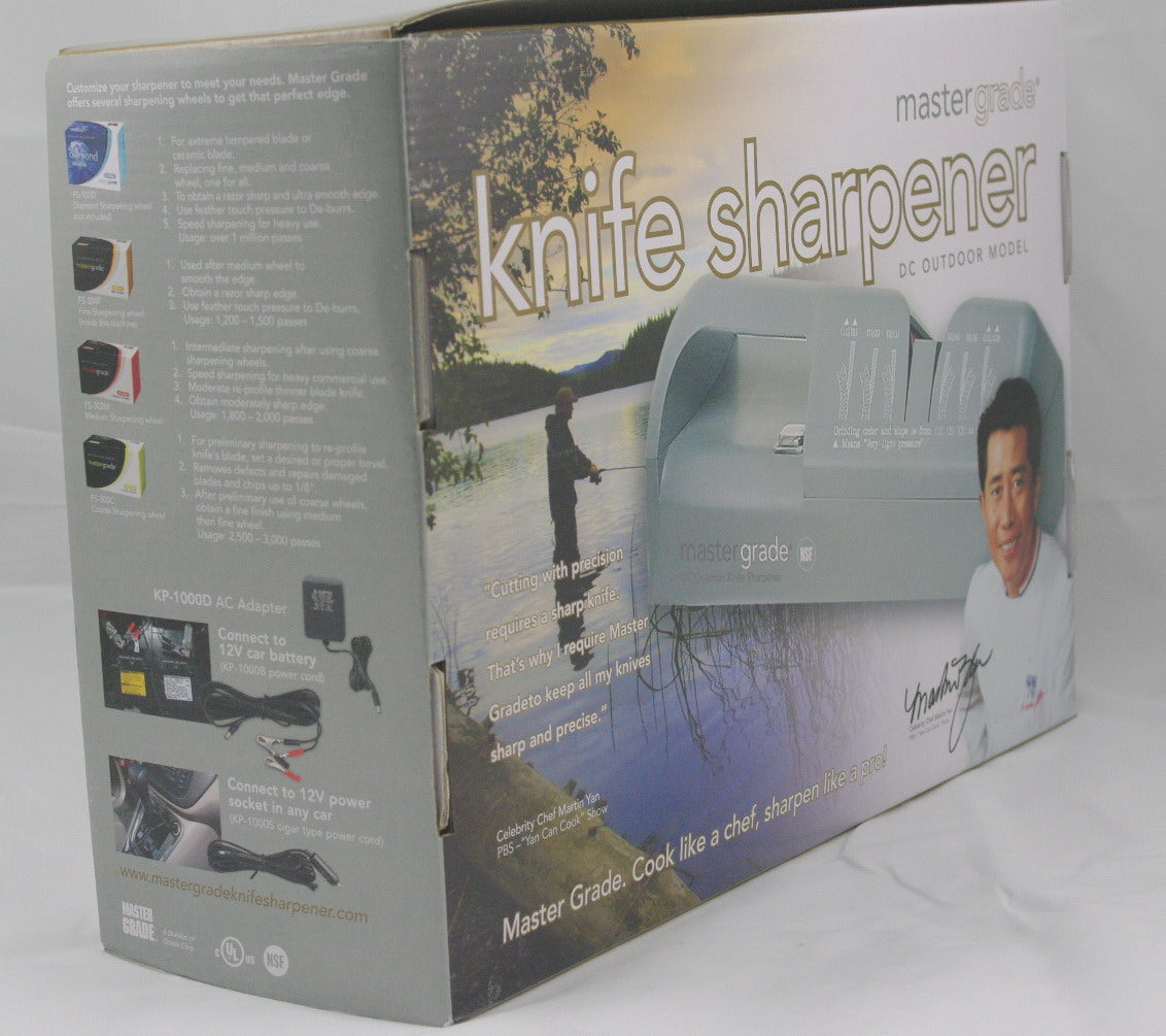 Electric Knife Sharpener MG-1001 -DC POWER  HD  - 110V NSF and UL Commercial Certified.