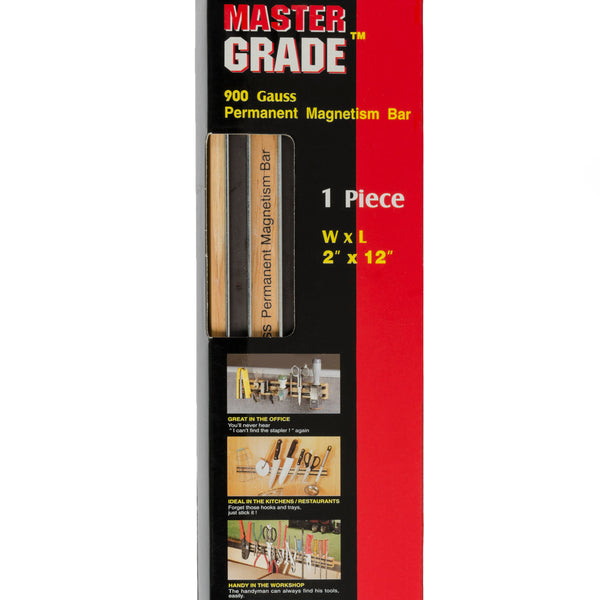 Master Grade Knife Organizer Solid Wood Magnet Bar 12" Long. P-802