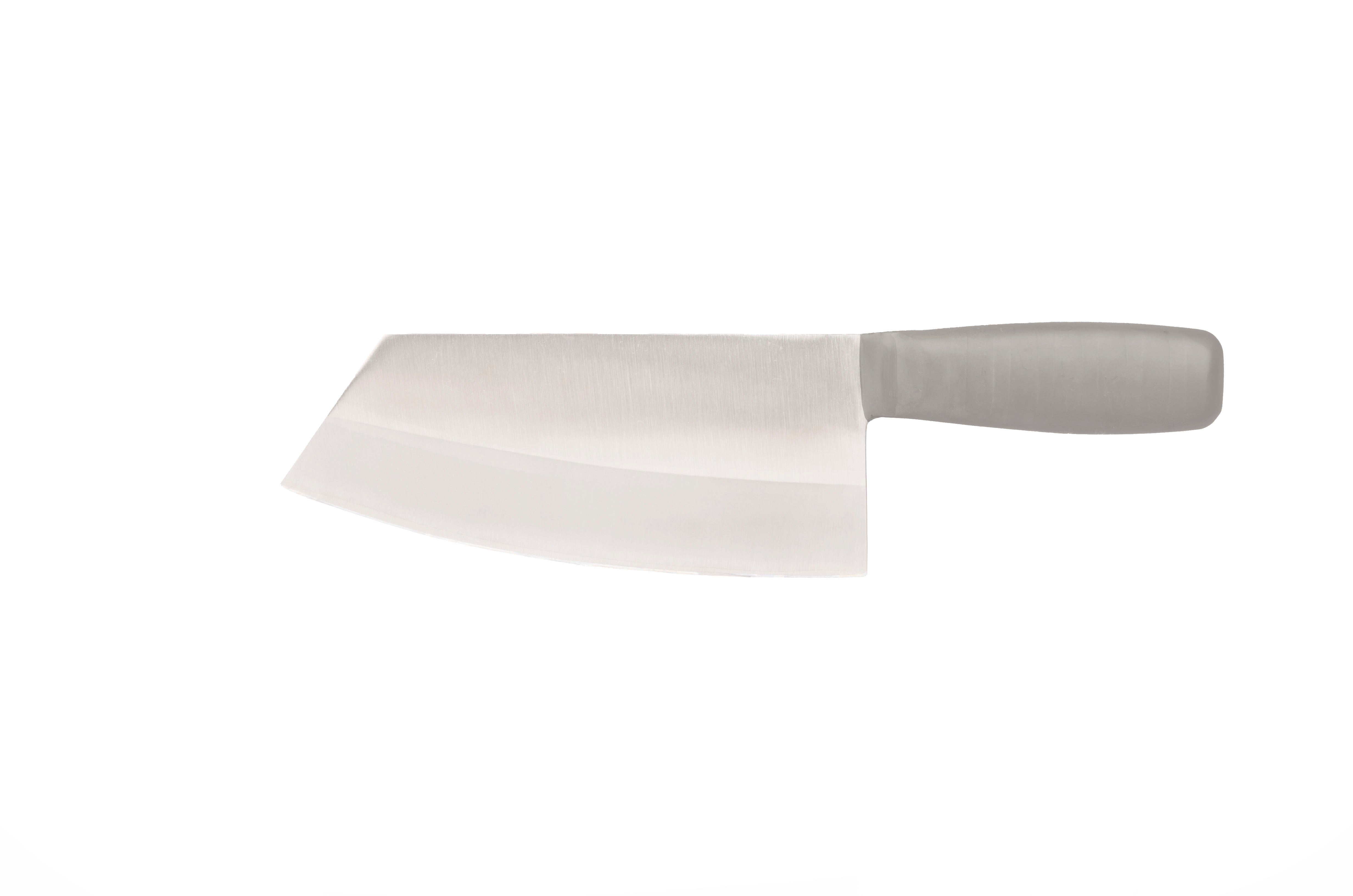 Heavy Duty Chop Knife  7" steel handle; R-603  3-layer High Speed Stainless Steel Knife (center layer HRC 62°, outer layer 5°-10°)