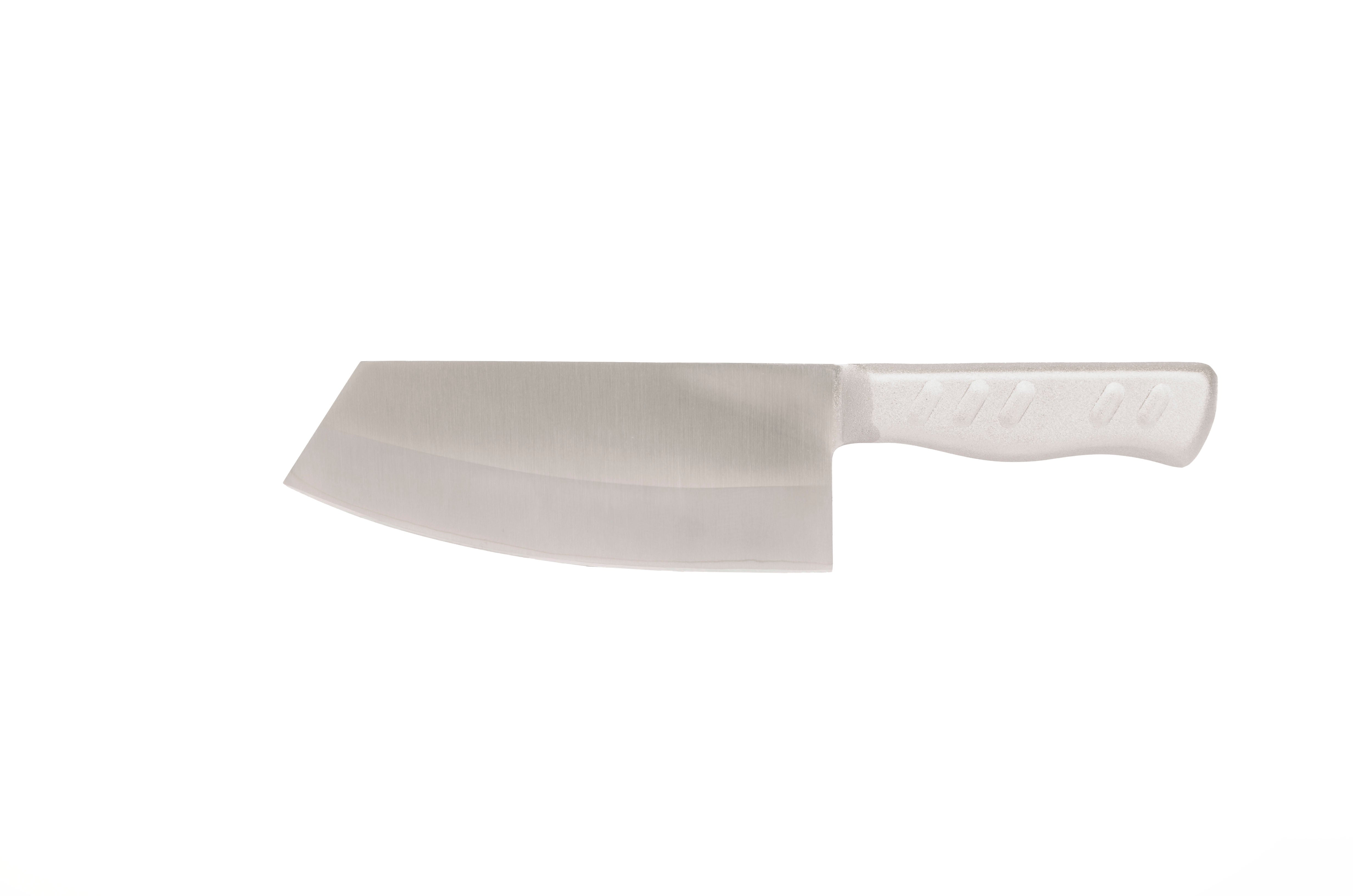 Chef Knife 7" steel handle; R-606 3-layer High Speed Stainless Steel Knife (center layer HRC 62°, outer layer 5°-10°)