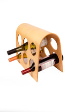 Wine Rack  FU-3502 European Design Bordeaux 6-bottle Modular Hardwood, Philippine Mahogany.